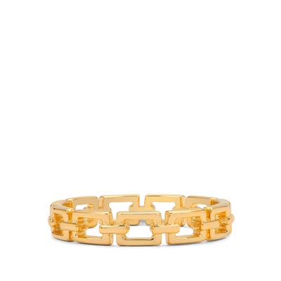 Square Link Gold Plated Ring