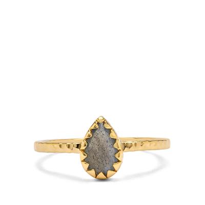 Liora Labradorite Gold Plated Ring