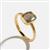 Seraphina Labradorite Gold Plated Ring